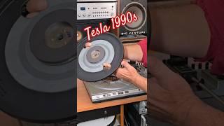 1990s Vintage TESLA record player MC 600Q - HOW TO disassembly with Hair Dryer  - TIPS & TRICKS