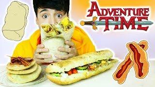 i only ate ADVENTURE TIME FOODS for 24 hours!!!