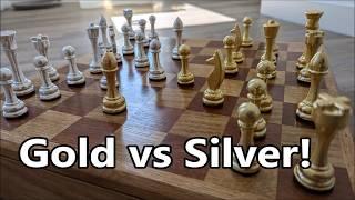 I Made A Gold Vs Silver Chess Set - Then I Made A Second One!!