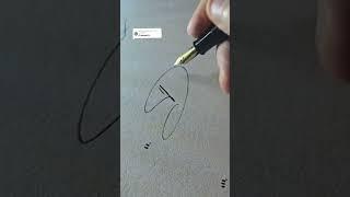 How To sign The Letter D?? #signature #signfabrication #art #lifeisbutadream #soulsigns #signcraft