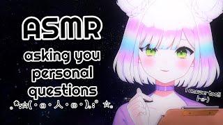 [ASMR] personality assessment test️ | binaural whispering/soft speaking | roleplay | 3DIO #asmr