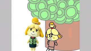 Isabelle & Pichu Speedpaint (For Codename: Xelda)