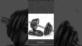 Create 3D Dumbbells in Blender FAST with These Simple Steps: #blender3d #art #cgi #shorts #animation