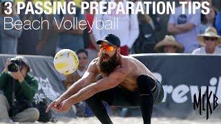 3 Passing Prep Tips to Improve your Beach Volleyball Serve Receive