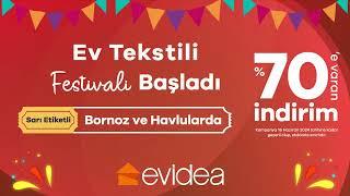 Evidea Ev Tekstili Festivali Başladı!