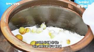 자연음식 산들바람의 황매실 담는법
