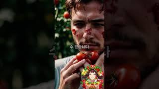 토마토 / 건강에 도움을 주는 몸에 좋은 과일과 채소 / 알고 먹어야 더 건강해집니다 / 과일과 채소의 효능과 효과, 그리고 부작용 #shorts
