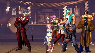 [KOF Mugen] Legend G. Rugal vs 7 Fighters team [ Battle Royal ]