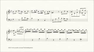 Telemann, Fantasia in G minor, TWV 33:8, Organ