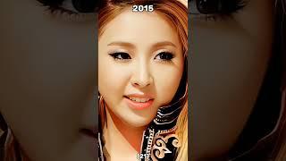 2NE1 Minzy Glow Up (2009-2024) #2NE1 #minzy #blackjacks #kpop #공민지 #민지 #투애니원