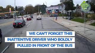 MCTS Bus Drivers Deal with Bad Car Drivers