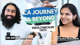 CA Journey and beyond with CA Tushar Kalra. Articleship,Job,study, Relationship  #ca  #study