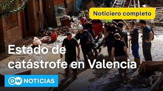  DW Noticias del 1 de noviembre: Continúa la búsqueda de desaparecidos [Noticiero completo]