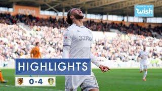 Highlights | Hull City 0-4  Leeds United | 2019/20 EFL Championship