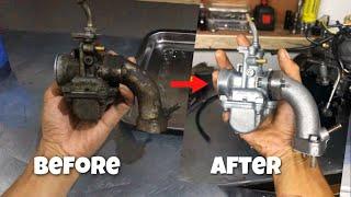 How to clean carburetor motorcycle?