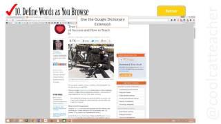 How to Define Words as You Browse Using Google Chrome