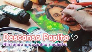 Descansa papito  | Pintando un cuadro realista