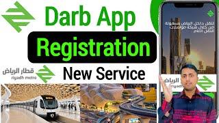 Darb App Registration | How to book train tickets online in saudi arabia | Darb App