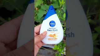 *NIVEA* milk delights face wash review// best face wash for dry skin // #shorts