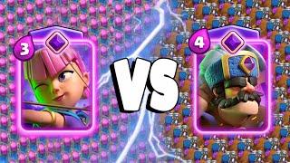 EVOLVED ARCHERS vs EVOLVED HUNTER - Clash Royale Challenge