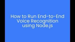 Computer! Tea, Earl Grey, Hot: On-device Voice AI Agent on NodeJS