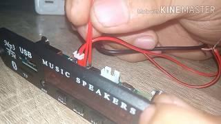 Bluetooth decoder repair " No Power "