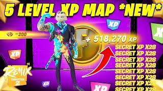 *5 REAL LEVELS* BEST FORTNITE XP GLITCH MAP TO LEVEL UP FAST IN OG CHAPTER 2 REMIX