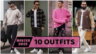 10 Latest Winter Outfit Ideas for Men 2025 | Men's Fashion