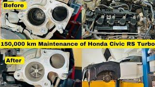 150,000 km Maintenance of Honda Civic RS  Turbo (part two)