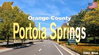 [4K] Orange County, Portola Springs  Irvine California USA in 2023 - Drive