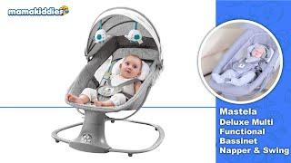 Mastela 3 in 1 Deluxe Multi Functional Bassinet Napper & Swing