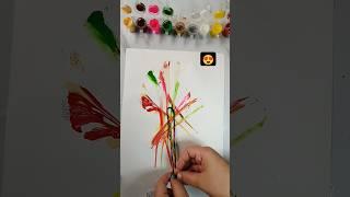 #easyart #threadart #trending  #artsupplies #satisfying #relaxing #gouche #easypainting #paintmixing