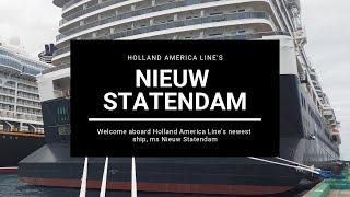 Nieuw Statendam Ship Tour