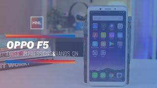 OPPO F5 First Impressions and Hands on