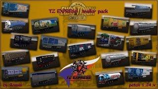 [ETS2 v1.24] TZ Trailers Pack