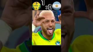 Brazil vs Argentina FIFA World Cup Imajinary 2026 | Penalty shoot-out #football #shorts #youtube