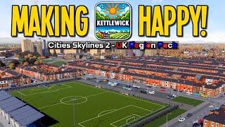 Can Kettlewick Survive With ZERO Traffic & NO Crosswalks? (Cities Skylines 2) Ep3