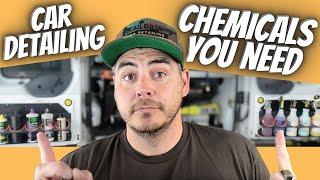 Best products to DETAIL A CAR | Best car detailing chemicals Made Easy