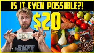 I tried to EAT HEALTHY for $20 Dollars A Week, Here's What Happened...