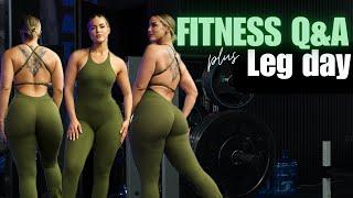 GLUTE WORKOUT AND Q&A!