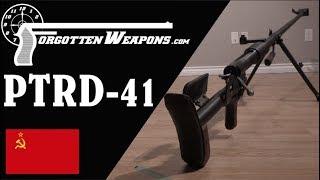 PTRD 41: The Simple Soviet Antitank Rifle of WWII