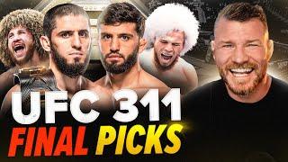 BISPING picks UFC 311: Makhachev vs Tsarukyan 2 (FULL CARD BREAKDOWN & PREDICTIONS)