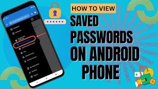 How to View Saved Passwords on an Android Phone | #android #password