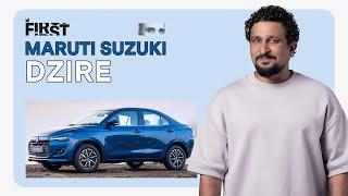 Maruti Suzuki Dzire 2025 First Impressions | #MotorIncFirst S02E46