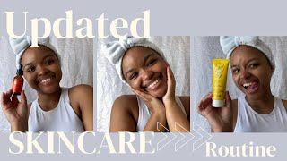 Updated Skincare Routine + NakoLwethu Sunscreen discount code QuickFace lipgloss 