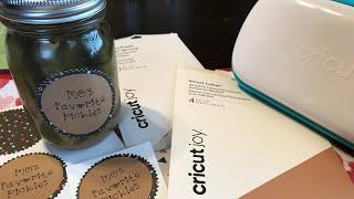 Smart Label Paper with the Cricut Joy