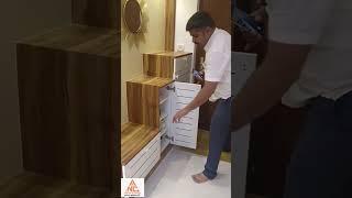 entrence foyer shoe rack design ideas by ANC Interior and design banglore