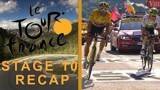 Tour de France 2018: Stage 10 Recap I NBC Sports