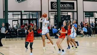 ESPN #4 2026 SANIYAH HALL WAS COOKING AT THE  NCAA BASKETBALL ACADEMY!