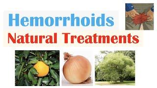 How To Treat Hemorrhoids | 9 Natural Treatments (Plant Flavonoids) for Hemorrhoidal Disease